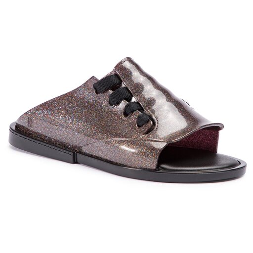 Ciabatte Melissa Ulitsa Ad 32237 Black Glitter 53411 escarpe