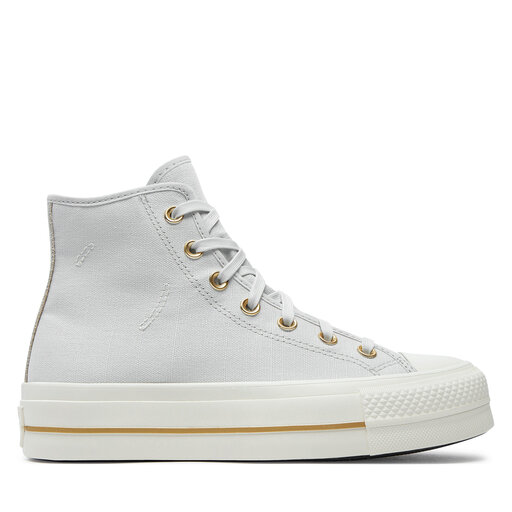 Sneakers aus Stoff Converse Chuck Taylor All Star Lift Platform Tailored Lines A08237C Grau eschuhe