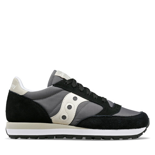 Saucony jazz original grey black hot sale