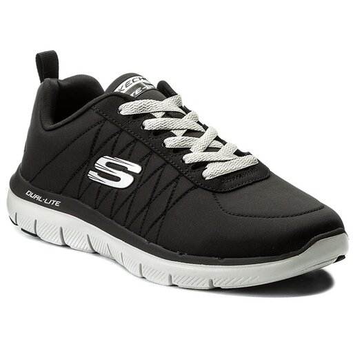 Boty Skechers Chillston 52186 BLK Black eobuv.cz