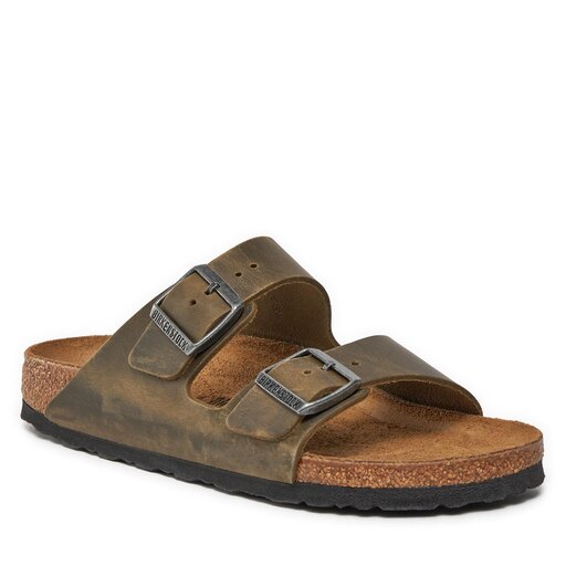 Klapki Birkenstock Arizona 1027039 Faded Khaki eobuwie .pl