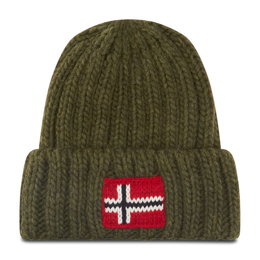 napapijri beanie green