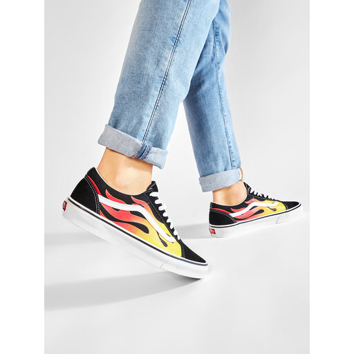 Scarpe sportive Vans Old Skool VN0A38G1PHN1 Flame Black