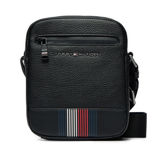 Umhangetasche Tommy Hilfiger Transit Mini Reporter AM0AM12484 Schwarz