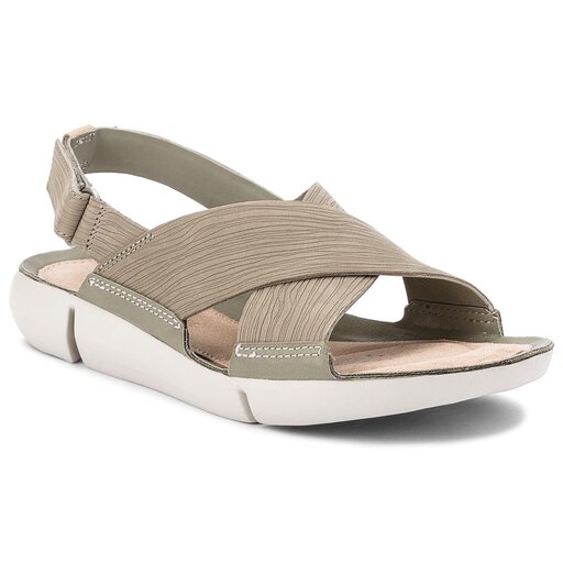 Sand ly Clarks Tri Chloe 261312784 Light Green eobuv.cz