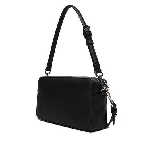 Calvin Klein Re-Lock Mini Crossbody Bag_JCQ Dk Ecru Jacquard