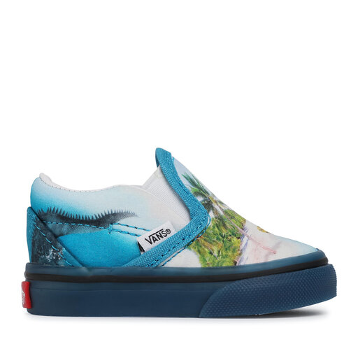 Slip on vans colorful clearance