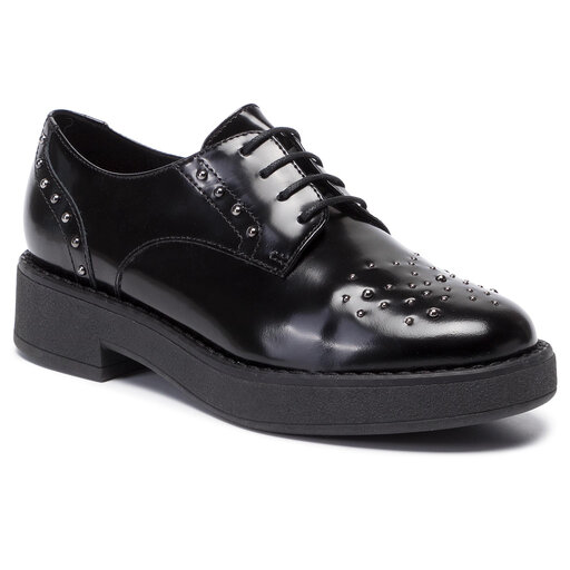 Richelieus Derbies Geox D Adrya A D949TA 00038 C9999 Noir chaussures