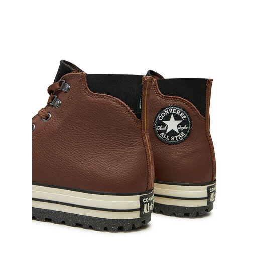 Converse Stiefeletten Converse Leder Braun Boots Chuck Taylor All