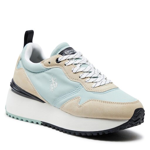 Scarpe con la zeppa blu 2025