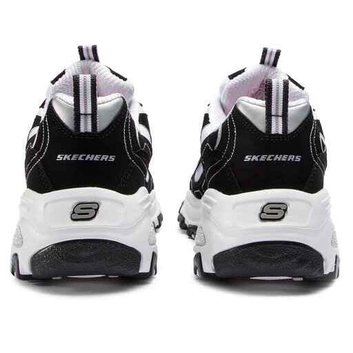 Black/White Skechers Biggest 11930/BKW D\'lites Sneakers Fan