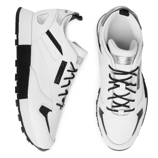 Čevlji Reebok Cl Lthr Reedux FV3202 White/Black/Silvmt • Eobutev.si
