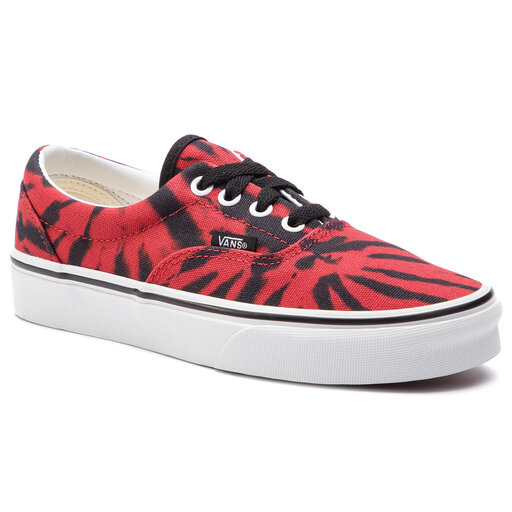 Vans era tie shop dye tango red