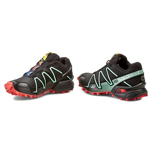 Pantofi Salomon Speedcross 3 W 378328 20 G0 Black Nectarine Lichen