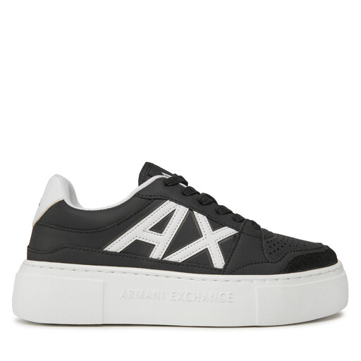 【Huenguyen】 Снікерcи Armani Exchange XDX147 XV830 T037 Чорний | evzuttya.com.ua