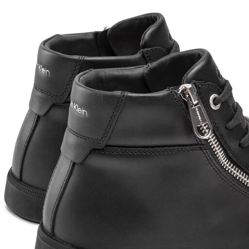 Zapatillas Calvin Klein High Top Lace Up W/Zip HM0HM00509 Negro