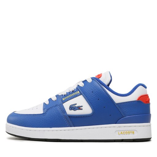 Zapatillas Lacoste Court Cage Hombre Blanco/Azul Marino Sneakers Hombre  Verano