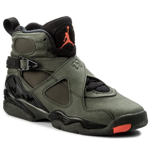 Zapatos Air Jordan 8 Retro BG 305368 305 Sequoia/Max Orange/Black • Www.zapatos.es
