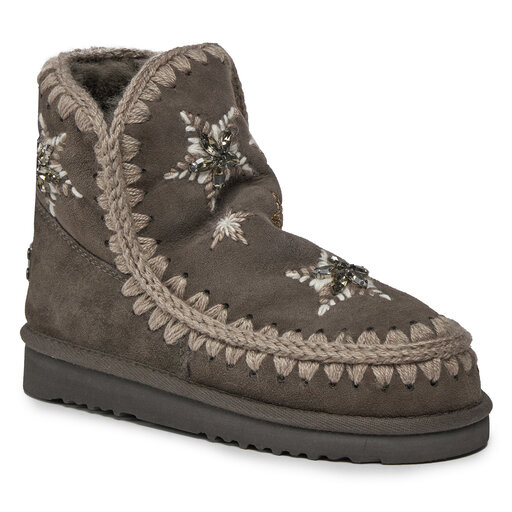 Bottes de neige Mou Eskimo Wool FW101077A Marron