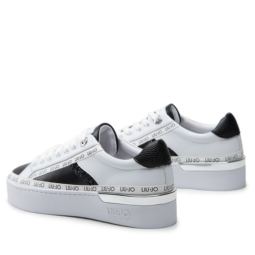 Sneakersy Liu Jo Silvia 66 BF2003 PX306 Biały | eobuwie.com.pl