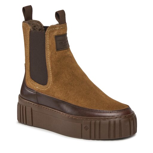 Ботильйони Gant Snowmont Chelsea Boot 27553371 Коричневий