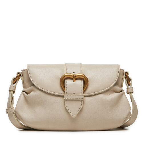 Сумка Pinko Jolene Shoulder Mini 102802 A1MI Écru | evzuttya.com.ua