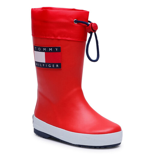 Tommy Hilfiger Rain Boot T3X6-30766-0047 M Red 300 | zapatos.es