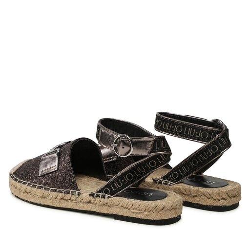 Espadrilles Liu Jo Vera 01 SA3073 EX157 Gun Metal 90011 eschuhe