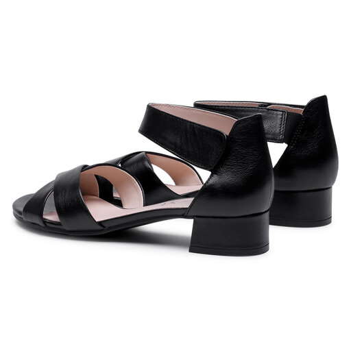 CAPRICE Sandalette Mit Memory-Sohle – G-Weite, 35 Mm Absatz, Aus Leder (Modell 9-28202-42)
