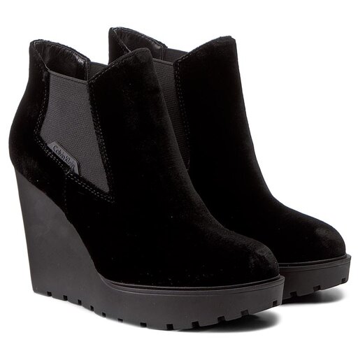 Klein Jeans Sydney Velvet Black | zapatos.es