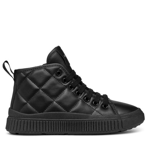 Sneakers Geox J Laquinny Girl J46M3B 000BC C9999 S Noir chaussures