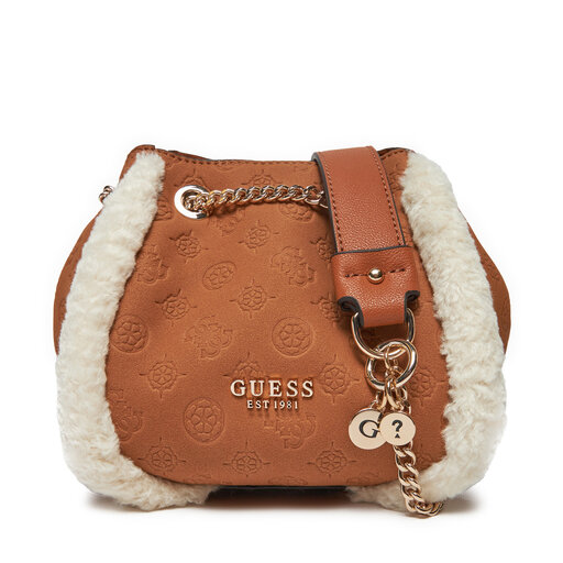 Guess logo luxe satchel 2025