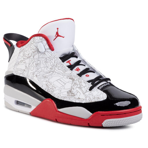 ecuador Series de tiempo Aparecer Zapatos Nike Air Jordan Dub Zero 311046 116 White/Black/Varsity Red •  Www.zapatos.es