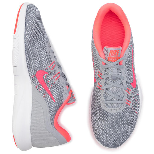 Chaussures pour la salle de sport Nike Flex Trainer 7 898479 006 Gris chaussures