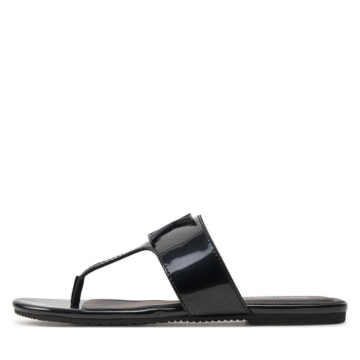 Zehentrenner Calvin Klein Jeans Flat Sandal Slide Toepost Mg Met 