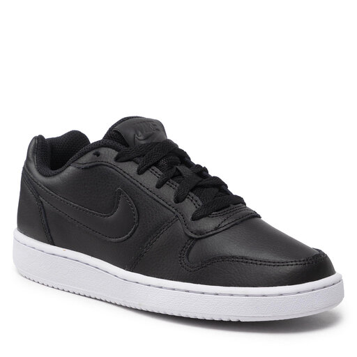 Nike ebernon low deals blanco y negro