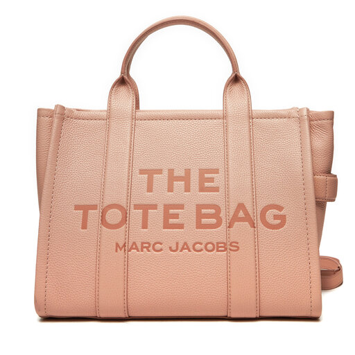 Sac a main Marc Jacobs The Leather Medium Tote Bag H004L01PF21 Rose