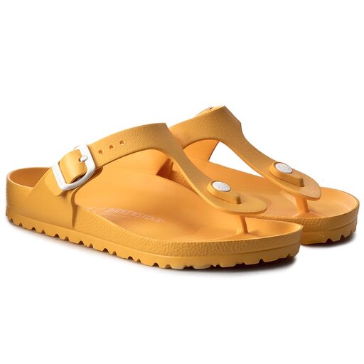 Birkenstock gizeh store eva scuba yellow