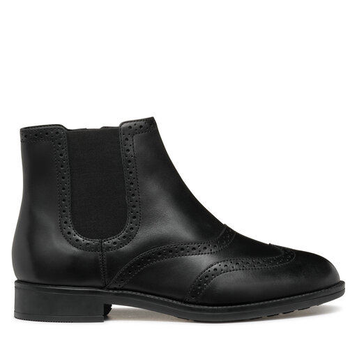 Bottines Geox D Jaylon 2 D46QAD 043NH C9999 Noir chaussures
