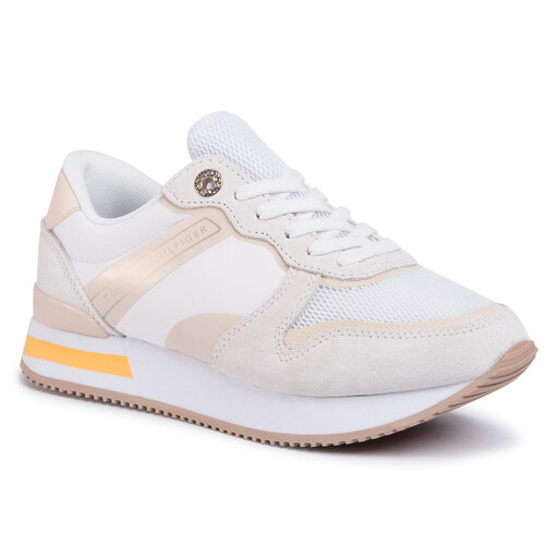 Feminine active city sneaker fw0fw04696 white ybs clearance