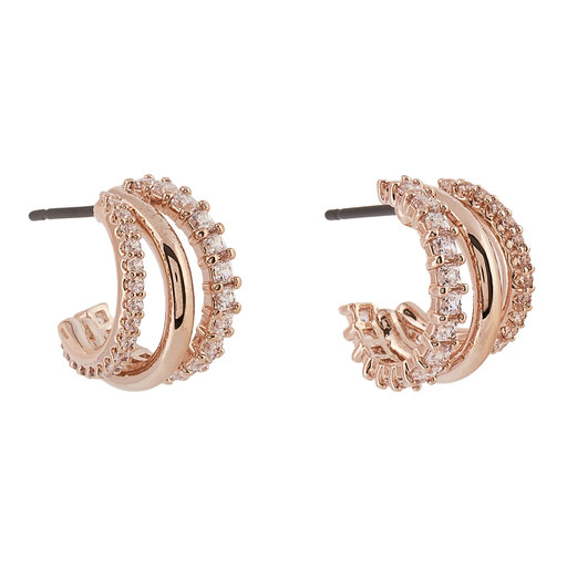 Сережки Swarovski Hyperbola 5698702 Рожеве золото | evzuttya.com.ua