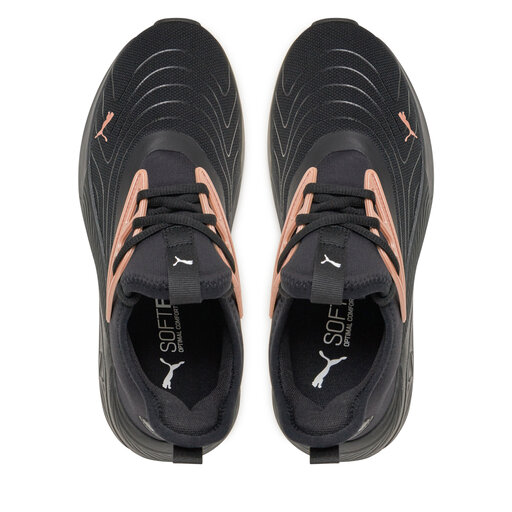 Puma noire clearance et rose