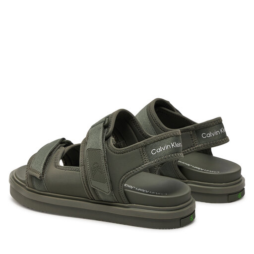 Sandalen Calvin Klein Jeans Sandal Velcro Np In Mr YM0YM00940 Grün 