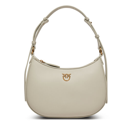 Handtasche Pinko Half Moon Mini Fl PE 24 PLTT 102790 A0F1 Écru