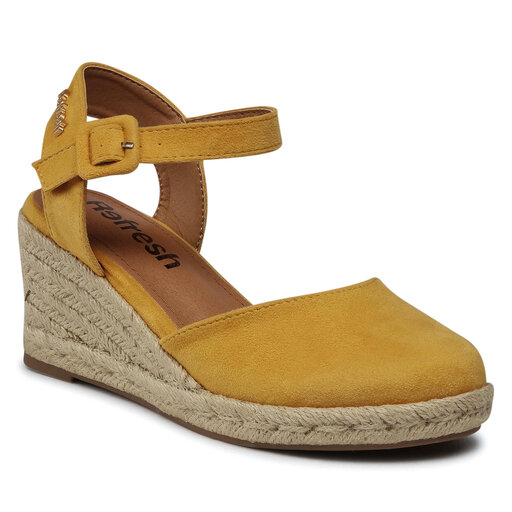 espadrille femme yellow