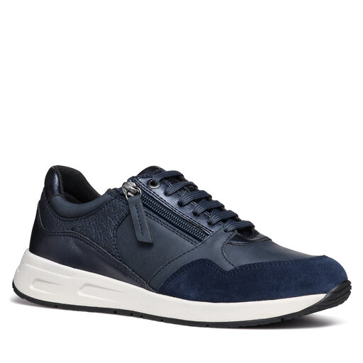 Sneakers Geox D Bulmya D36NQB 0MENF CF44N Bleu marine