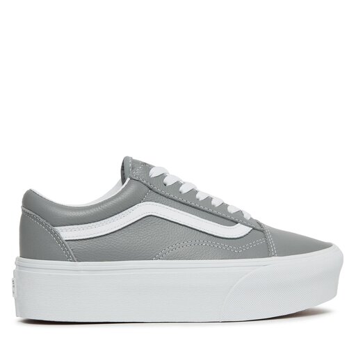 Vans old skool femme grise best sale
