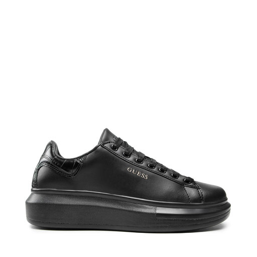 Leather Shoe Sneakers Guess Salerno Fashion Sneakers Shoes