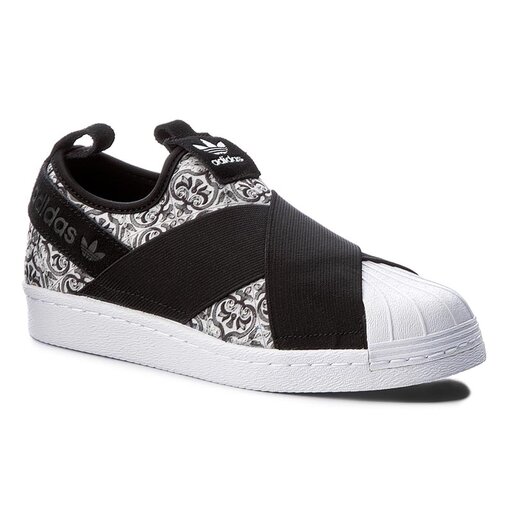 Apavi adidas Superstar Slip On W BY9141 Cblack/Cblack/Ftwwht | eapavi.lv