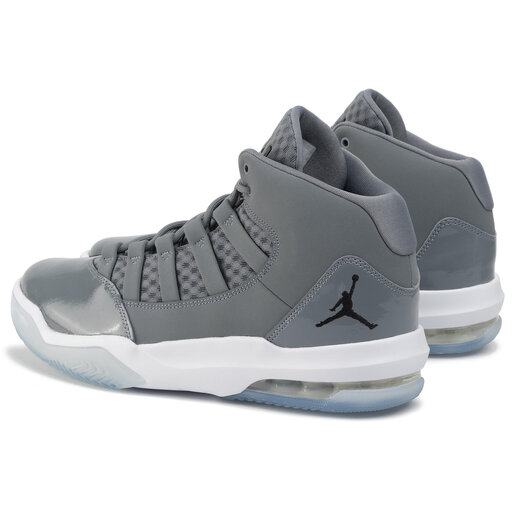 Batai Nike Jordan Max Aura AQ9084 010 Cool Grey/Black/White/Clear •  Www.eavalyne.lt